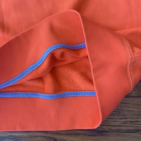 Men’s Orange Tommy Hilfiger Crew Sweatshirt - Picture 5 of 5